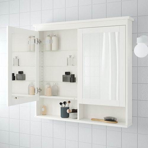 選擇多功能衛浴設備放大收納空間：鏡櫃