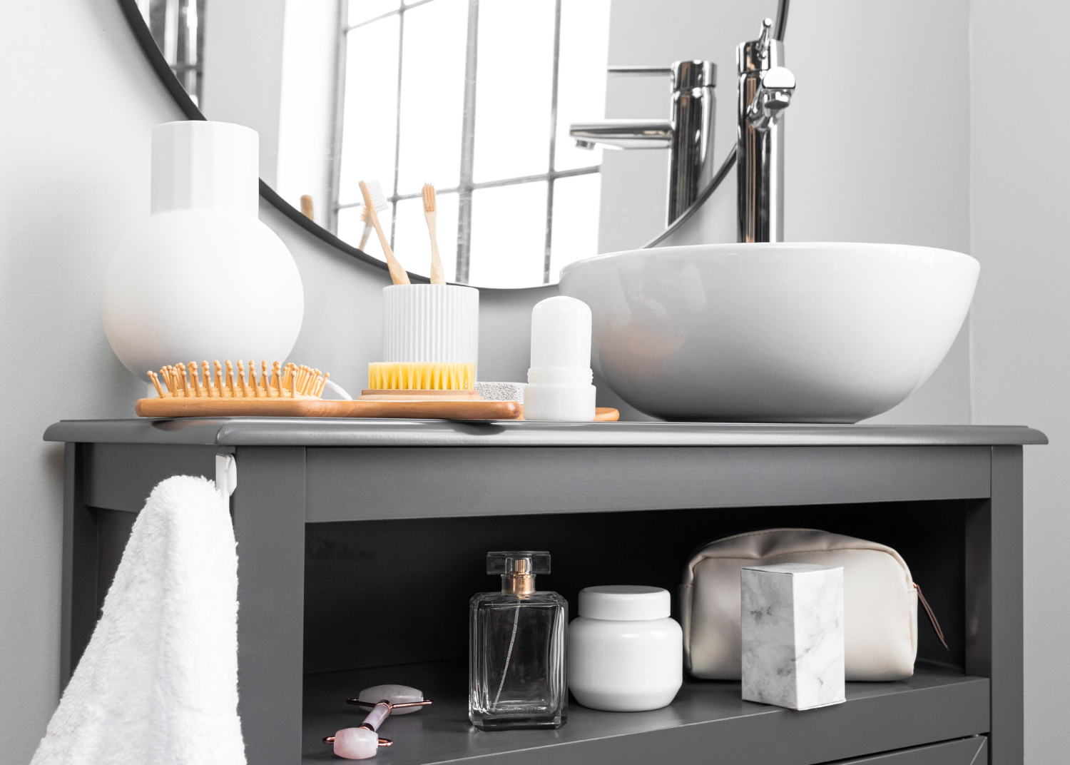 浴室收納技巧分享｜5個原則告別雜亂浴室，擁有舒適盥洗空間